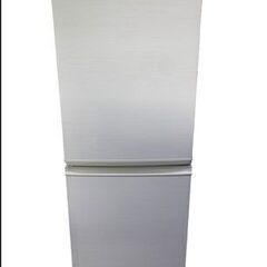 シャープ 2ドア冷蔵庫 SJ-D14C 2017年製 中古 SHARP