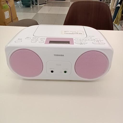 ★ジモティ割あり★ TOSHIBA CDラジカセ 19年製 動作確認／クリーニング済み TC1723
