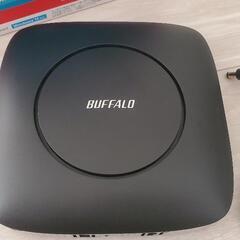 超美品　無線LANルーター　WSR-3200AX4S-BK （ブラック）wifi6対応 meshwifi対応の画像