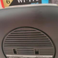 超美品　無線LANルーター　WSR-3200AX4S-BK （ブラック）wifi6対応 meshwifi対応の画像