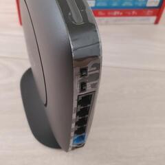 超美品　無線LANルーター　WSR-3200AX4S-BK （ブラック）wifi6対応 meshwifi対応の画像