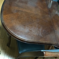 もうじき処分〜無料！マルニ ダイニングテーブル チェア セットの画像