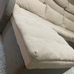 決まりました【美品】三人掛けソファー　マナベの画像