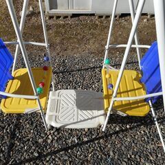 子供用二人乗りブランコの画像
