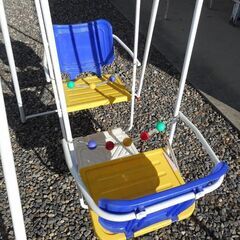 子供用二人乗りブランコの画像