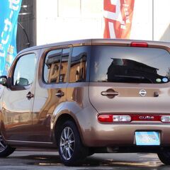 ⛄お買得価格‼⛄ローン通りやすいです❗️修復歴無●平成23年キューブ　15Xパーティレッドセレクション　純正メモリーナビ　ワンセグTV　バックカメラ　ドライブレコーダー　スマートキー　レザー調シートカバー　ETC　予備検査付の画像