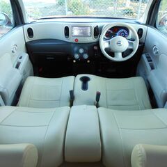 ⛄お買得価格‼⛄ローン通りやすいです❗️修復歴無●平成23年キューブ　15Xパーティレッドセレクション　純正メモリーナビ　ワンセグTV　バックカメラ　ドライブレコーダー　スマートキー　レザー調シートカバー　ETC　予備検査付の画像