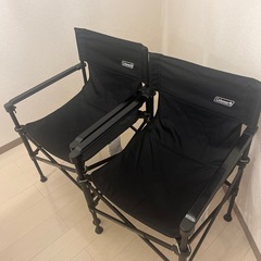 取引決定【10/16まで】2脚　美品Coleman 椅子の画像