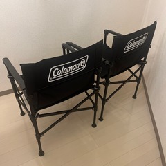 取引決定【10/16まで】2脚　美品Coleman 椅子の画像