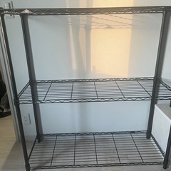 メタルラック黒色 (引き渡し先見つかりました)の画像
