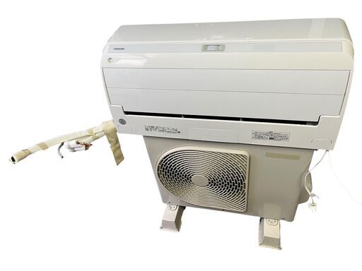 TOSHIBA 東芝 ルームエアコン RAS-G221R 2021年製 2.2kw 6畳用 中古品　直接引取大歓迎‼　地域限定有料配送サービスあり‼