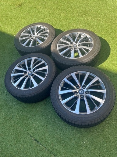 クラウン純正アルミ　215/55R17 スタッドレス　４本セット