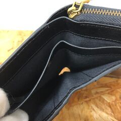【796】コンパクトウォレット BELLES YORK ブラックの画像
