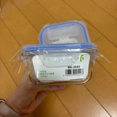 【10/14〆】レッシュ　耐熱ガラス容器（未使用）の画像