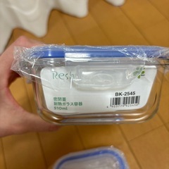 【10/14〆】レッシュ　耐熱ガラス容器（未使用）の画像