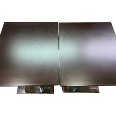 NO.1861【在庫1】【美品】パブリック株式会社 テーブル カフェテーブル 角型 1本脚 店舗 家具 中古の画像