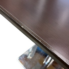 NO.1861【在庫1】【美品】パブリック株式会社 テーブル カフェテーブル 角型 1本脚 店舗 家具 中古の画像
