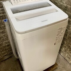 【美品】大阪送料無料★3か月保障付き★洗濯機★2022年★パナソニック★7kg★NA-FA70H9★S-586