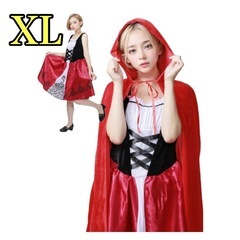 新品【XL】赤ずきん ハロウィン コスプレ クリスマス 仮装 衣...