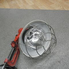 ハタヤ 300W リフレクターランプ 100V RE-305 作業灯 屋外用 クランプ型 照明 ライト 西岡店の画像