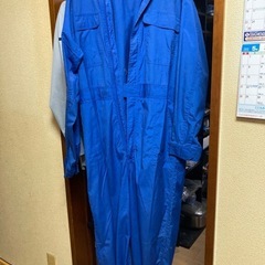 つなぎ。ブルー。LLサイズ。 