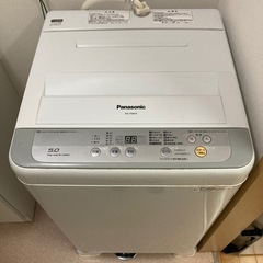 洗濯機　Panasonic 5kg