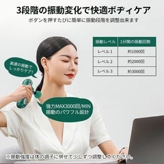 ✨新品✨マッサージガン　未開封品の画像
