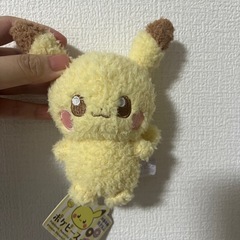ぽけピースぬいぐるみキーホルダーピカチュウ