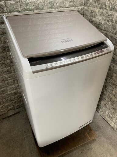 【美品】大阪送料無料★3か月保障付き★洗濯機★2019年★日立★10kg★BW-DV100E★S-551