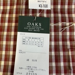 【決まりました】新品未使用 チェックのシャツ　2点セットの画像