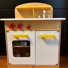 キッズ　木製キッチン