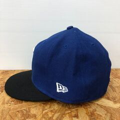 【797】ベースボールキャップ Supreme Sﾛｺﾞ ﾌﾞﾙｰの画像