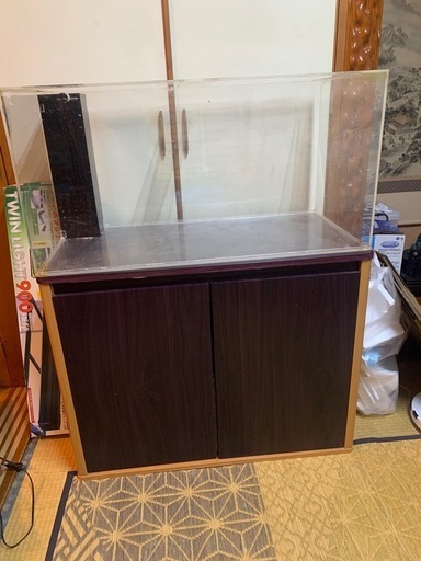 90センチアクリルオーバーフロー水槽セット