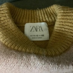 ZARA ザラ　ニット　セーター　サイズ152センチの画像