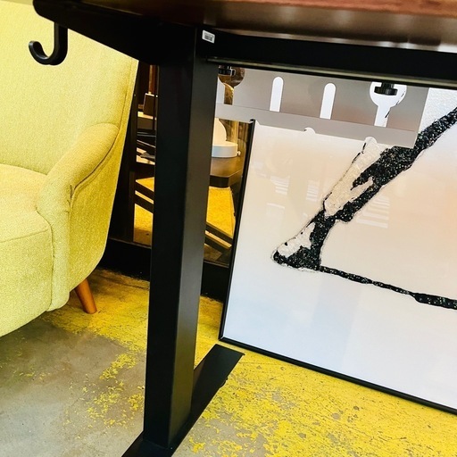 《売約済》【池上店】  電動　昇降テーブル　昇降式　テーブル　デスク　作業台　コンソール　昇降テーブル　パソコンテーブル　PCデスク