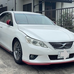 トヨタマ-クX 250G 長い　車検　ロ－ダウン