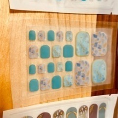 新品未開封ネイルシール10枚の画像