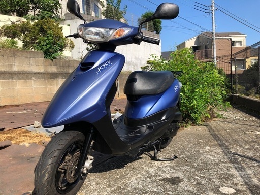 【原付50㏄バイク車体】ヤマハ　ジョグJOG＊4stFIスクーター神奈川県川崎市麻生区より