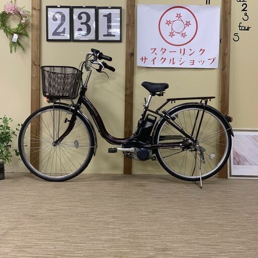 231整備済新基準良品ヤマハ バッテリー8.7ah長押し1-4 26インチ 中古車