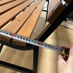 ガーデンベンチの画像