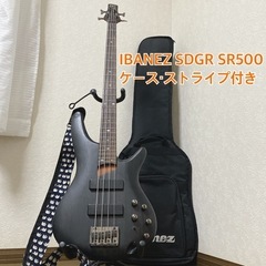 Ibanez SDGR ベース　ケース・ストライプ付き