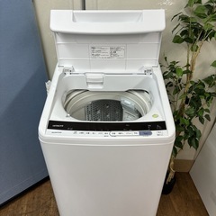 I394 🌈 ジモティー限定価格！ 風呂水ポンプ未使用♪ HITACHI 洗濯機 （8.0㎏） ⭐ 動作確認済 ⭐ クリーニング済の画像