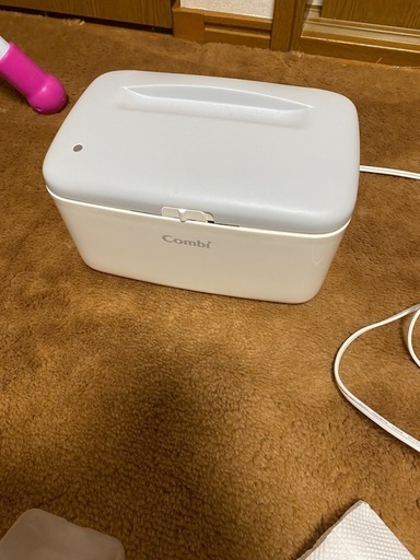 お話し中です。\nおしりふき保温機
