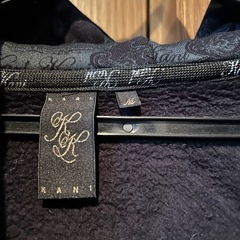 KARL KANI カールカナイ ローズ柄パーカー　スウェット トレーナー　裏起毛の画像