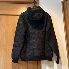 KARL KANI カールカナイ ローズ柄パーカー　スウェット トレーナー　裏起毛の画像