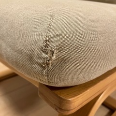 【決まりました】無印良品 リビングでもダイニングでもつかえるソファチェア ×2 の画像