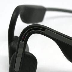 動作確認済み ワレあり SHOKz OpenMove S661 骨伝導ワイヤレスイヤホン ブラック オープンイヤー IP55防塵・防水 札幌市 清田区 平岡の画像