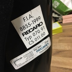 レカロ　フルバケ　spgの画像