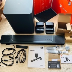 【美品】JBL BAR 1000 サウンドバー/7.1.4ch完...