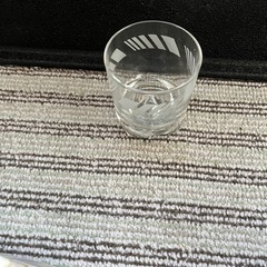 ガラスのコップとお皿セット
の画像
